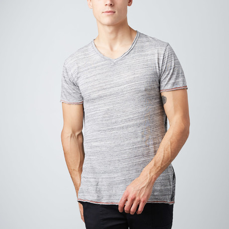 Rogers V-Neck Tee // Grey (S)