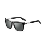 Men's Gravitas Sunglasses // Black + Gray Polarized