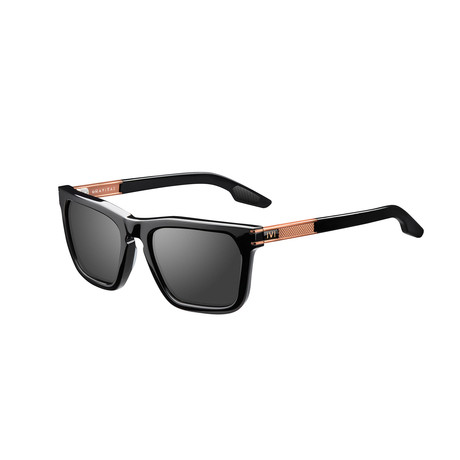 Men's Gravitas Sunglasses // Black + Copper + Gray