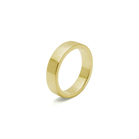 Basique Ring // Polished Brass (Size 12)