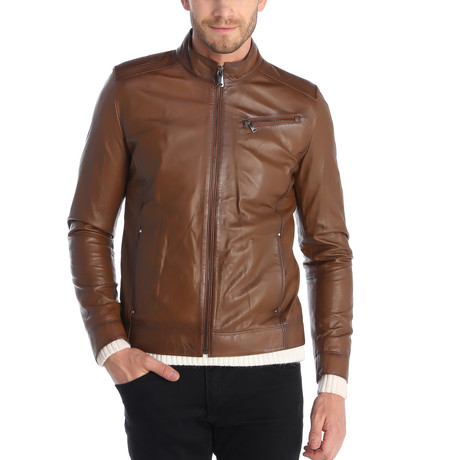 Dilek Leather Jacket // Nuts (S)