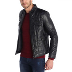 Colaklı Leather Jacket // Black (S)