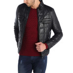 Colaklı Leather Jacket // Black (S)