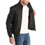 Datca Leather Jacket // Brown (S)