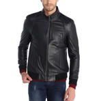 Pertek Leather Jacket // Black (2XL)