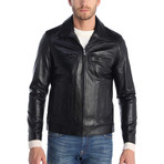 Kavak Leather Jacket // Black (3XL)