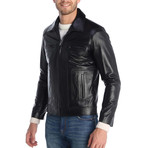 Kavak Leather Jacket // Black (XL)