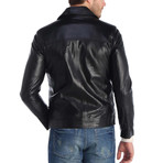Kavak Leather Jacket // Black (XL)