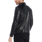 Konaklı Leather Jacket // Black (M)