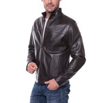 Avsallar Leather Jacket // Brown (S)