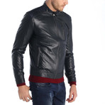 Yenice Leather Jacket // Black (M)