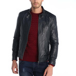 Yenice Leather Jacket // Black (M)