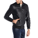 Kabala Leather Jacket // Black (S)