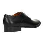 Stitched Plain Toe Lace-Up Derby // Black (Euro: 42)