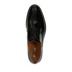 Patent Plain Toe Lace-Up Derby // Black (Euro: 44)