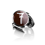 7 Design Cufflinks By Lino Leluzzi // Brown + White