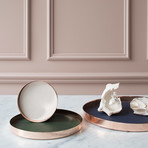 Tray Karui Copper // Medium // Ink Blue Leather