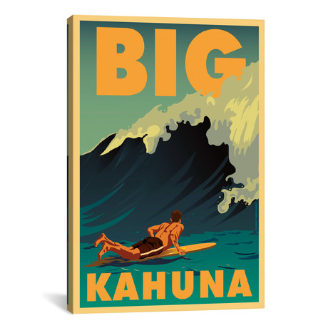 Big Kahuna // American Flat (26"W x 18"H x 0.75"D)