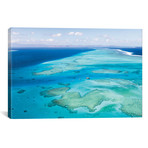 Aerial View Of Cloud 9 Floating Paradise, Malolo Barrier Reef (26"W x 18"H x 0.75"D)