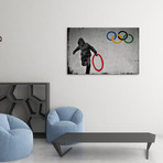 Olympic Thief (14"W x 11"H)