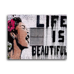 Life Is Beautiful (14"W x 11"H)