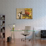 Papered Over (14"W x 11"H)