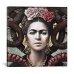 Hommage a Frida (A Tribute To Frida) III (18"W x 18"H x 0.75"D)