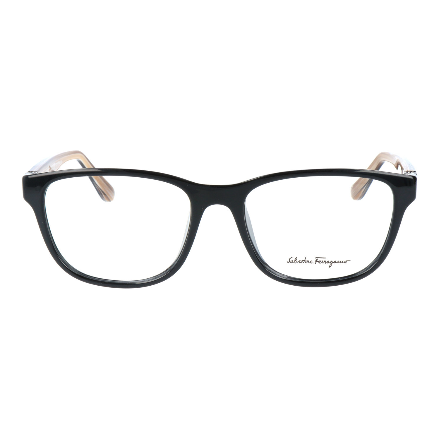 Thin Rim Rounded Square Frame // Black - Designer Glasses - Touch of Modern