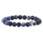 Zenith Eagle Beaded Bracelet // Sodalite (Small)
