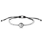 Solitaire Macrame Bracelet // OM