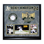 Signed Baseball // Athletics Rickey Henderson