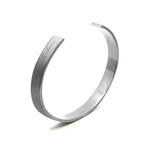 Basique Cuff // Silver (Brushed)