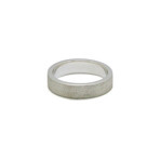 Basique Ring // Brushed Silver (Size 7)