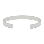 Basique Cuff // Silver (Brushed)