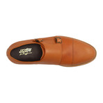 Brady Double Monk Strap // Tan (Euro: 40)