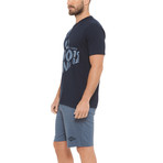 London Henley + Short Set // Dark Blue + Jeans (S)