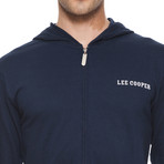 Lee Cooper Hoodie // Dark Blue (XL)