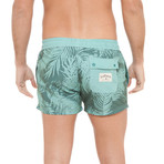 Palm Swim Short // Green (XL)