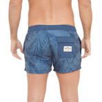 Palm Swim Short // Navy (2XL)