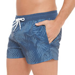 Palm Swim Short // Navy (L)