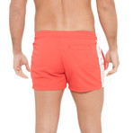 Varsity Swim Short // Watermelon (XL)