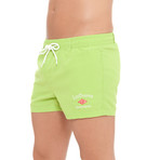 Lee Cooper Swim Short // Lime (M)