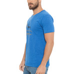 Palm Slub Short Sleeve T-Shirt // Royal Blue (L)