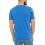 Palm Slub Short Sleeve T-Shirt // Royal Blue (L)