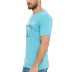 Property Slub Short Sleeve T-Shirt // Blue Laguna (S)