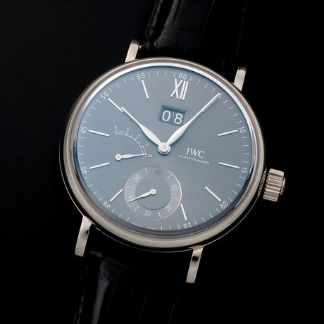 IWC Portofino Date Power Reserve Manual Wind // IW516101 // Unworn