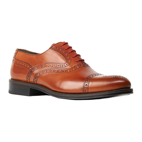 Tanger Cap Toe Oxford // Light Brown (US: 7)
