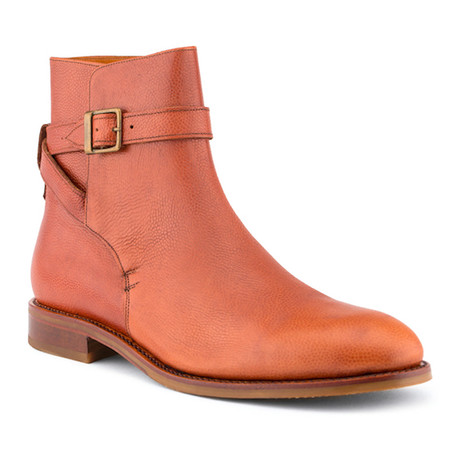 Keating Ankle Strap Boot // Whiskey (Euro: 40)