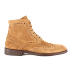 Stuart Wingtip Dress Boot // Taupe (US: 8)