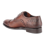 Logan Cap Toe Oxford // Dark Brown (US: 9.5)